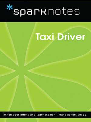 cover image of Taxi Driver (SparkNotes Film Guide)